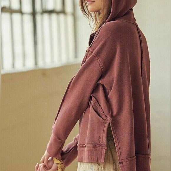 Free People FP Movement Only One hoodie - Picture 3 of 5